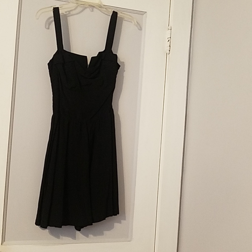 New Trashy Diva Blk Jumper/Romper w/ pockets MED